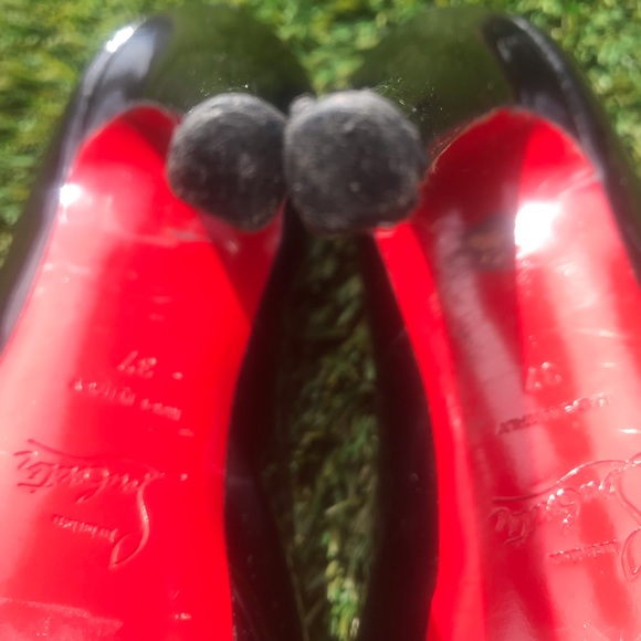 Women’s Christian Louboutin Bianca Platforms sz 7 - Picture 6 of 7